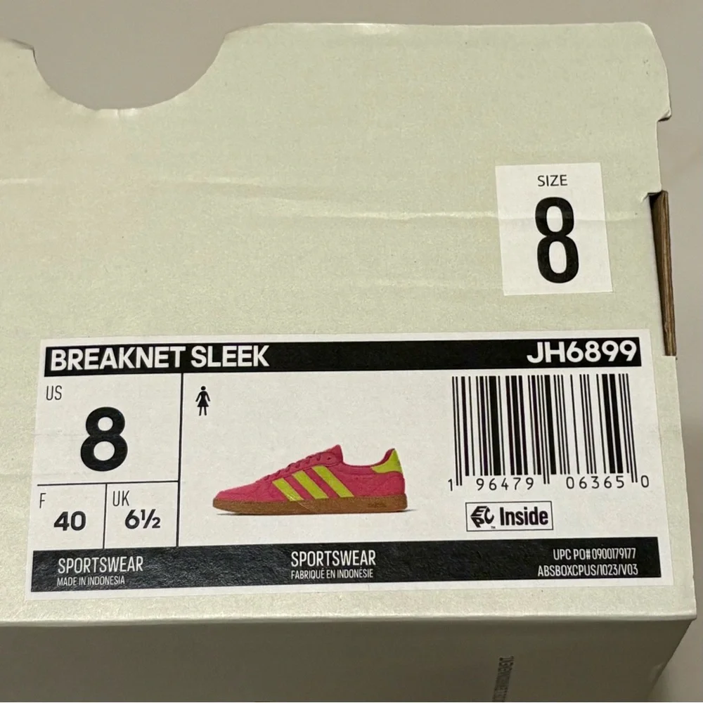 Adidas Breaknet Sleek Sneaker - Women's Size 8 - Picture 9 of 9